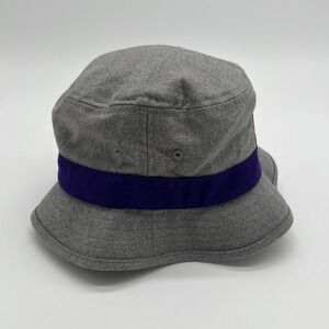 Adidas Orlando City MLS Bucket Hat‎ S/M Gray Purple Football Soccer NWT